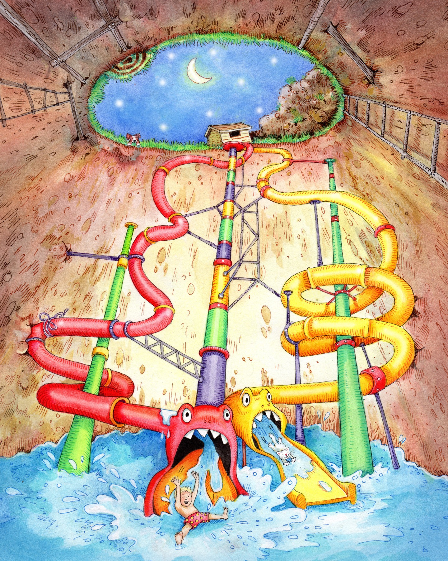 Spread from pages 16 and 17.
